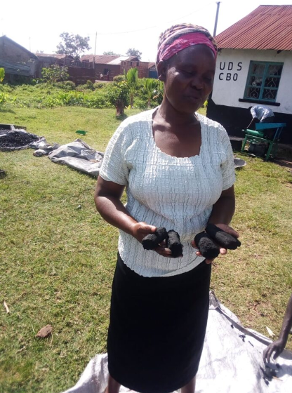  Meet the women turning porridge into energy saving briquettes