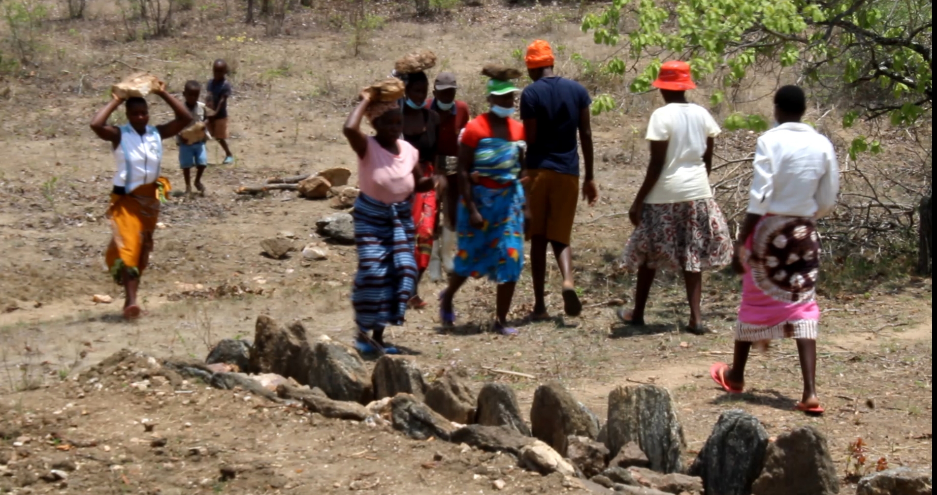 Taking matters into their own hands. Women in Rushinga are involved in water harvesting. Photo/ Mary Mundeya/ African Women in Media (AWiM)