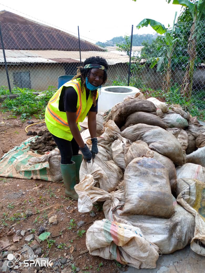 Waste collected from kitchen, landfills, fowl and pig droppings