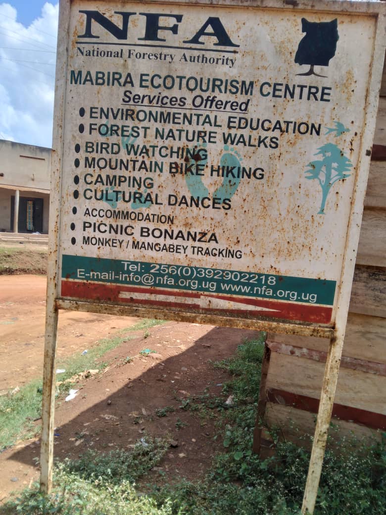 A signpost of Mabira Eco-lodge. Photo/Linda Amanya/AWiM