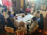 Participants keenly follow the conference speeches.