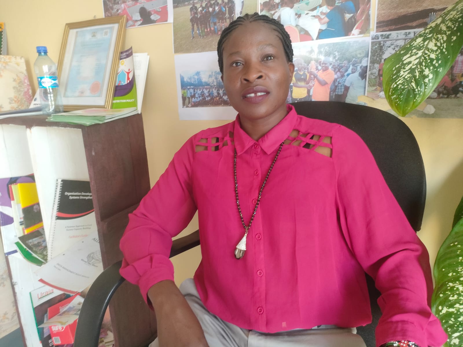 Violet Ombaka , founder Women Pillars Alliance.