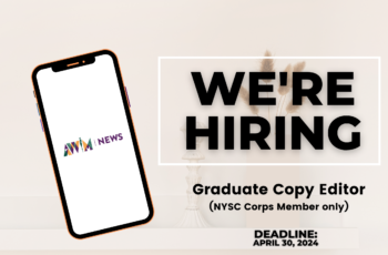 Vacancy: NYSC Graduate Intern Copy Editor